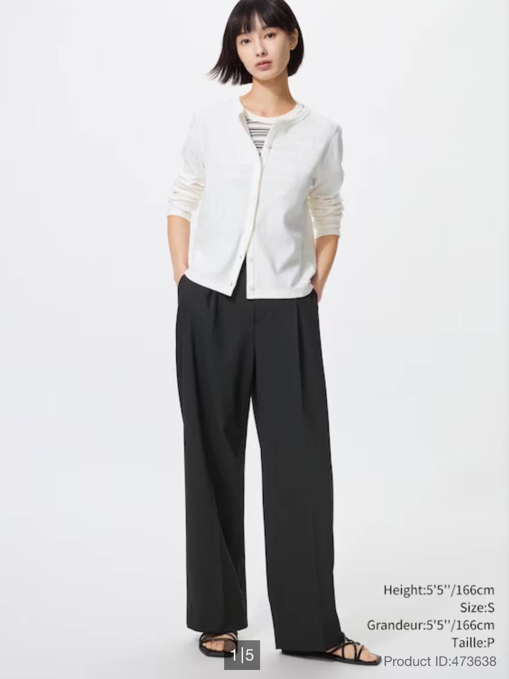 Uniqlo Wide Leg Trouser